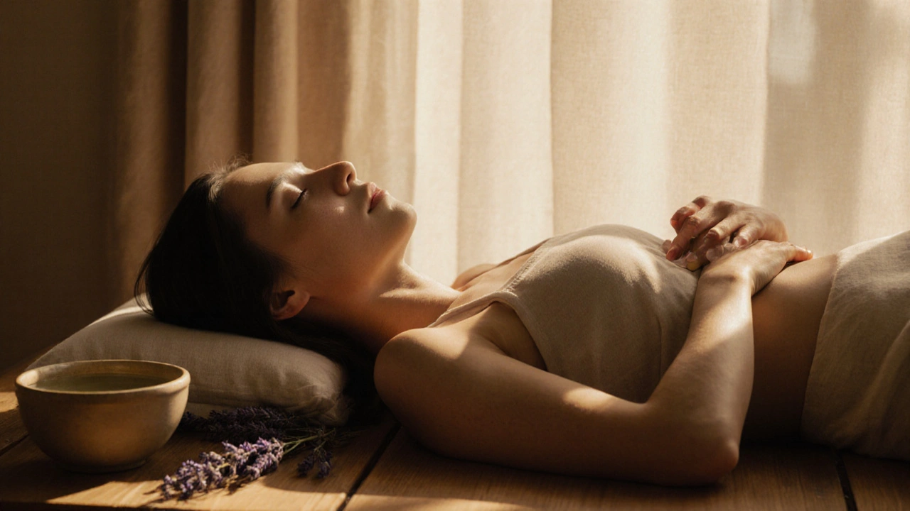 Emocionální uvolnění během yoni masáže: Co se může stát s tělem a myslí