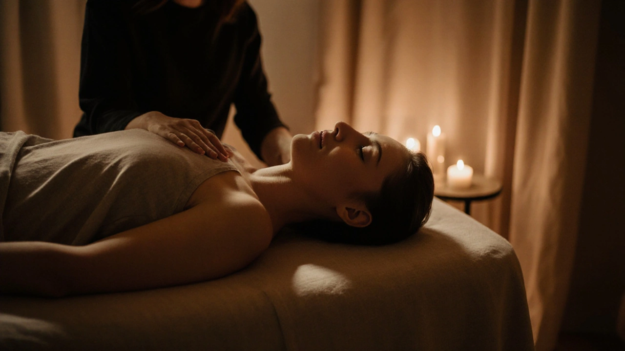 Tantrická masáž a vedení pozornosti: Slova, dech a gesta