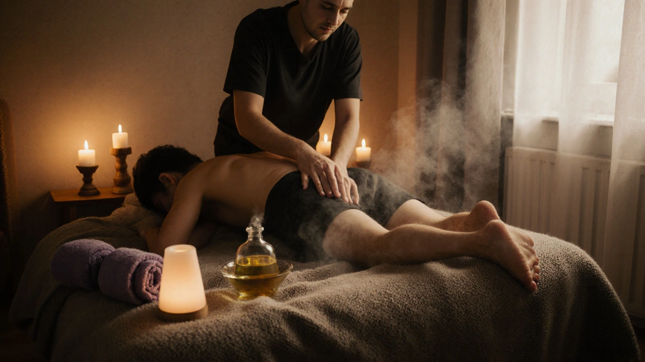 Základní výbava pro domácí tantrickou masáž: Kompletní seznam potřebných pomůcek a olejů